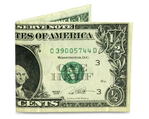 DynoMighty Neuništivi novčanik Half Dollar  DY-585