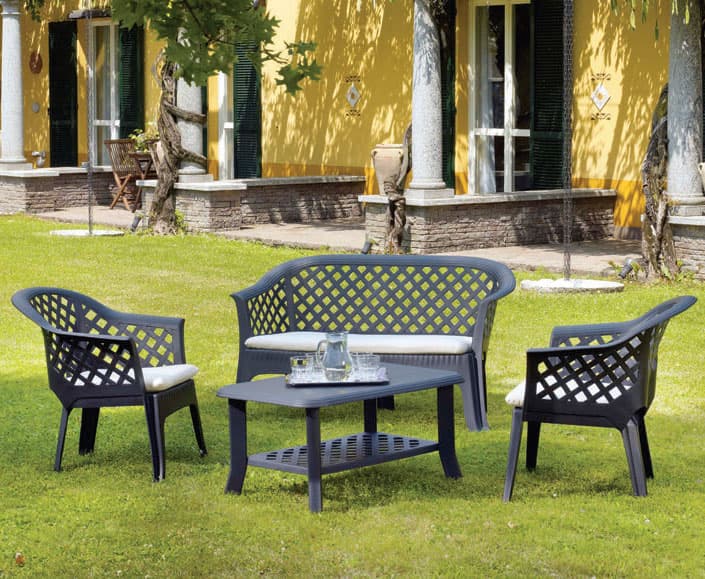 Plastična Baštenska Garnitura Veranda Fabrizio