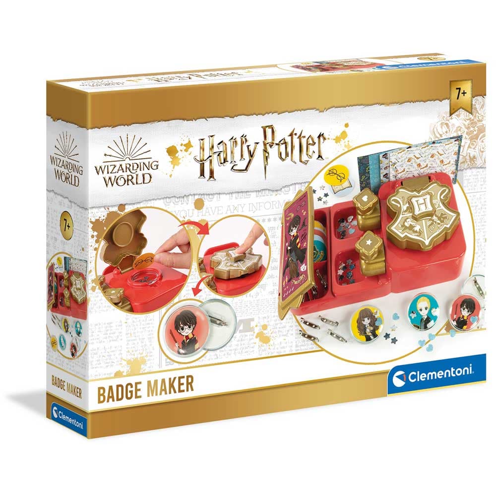 CLEMENTONI Harry Potter Fabrika bedževa CL18669