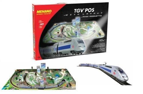 Voz TGV-POS sa maketom Mehano T738