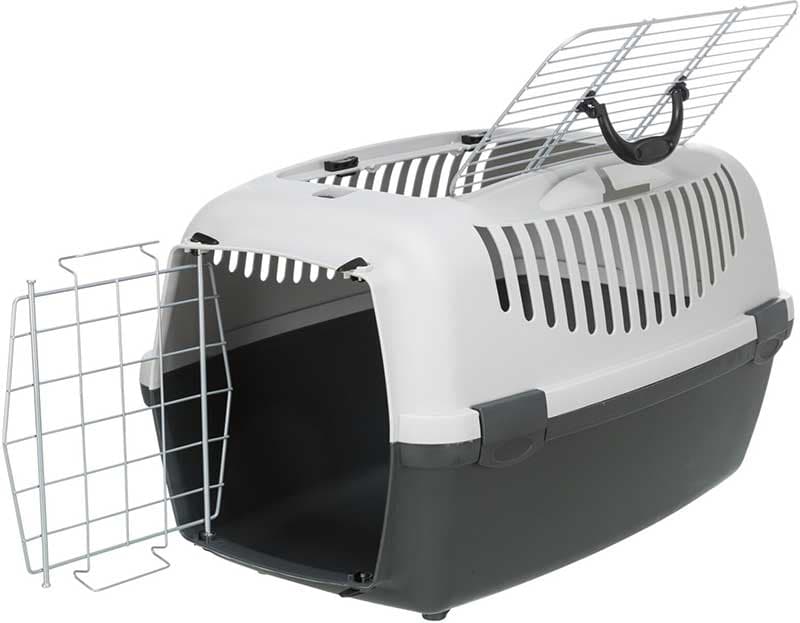 Transportna kutija sa 2 vrata za ljubimce do 12kg Capri grey Trixie 39861