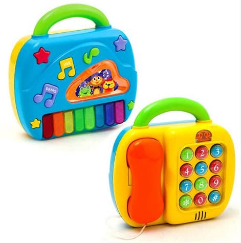 PlayGo 2u1 Telefon i Klavir za bebe