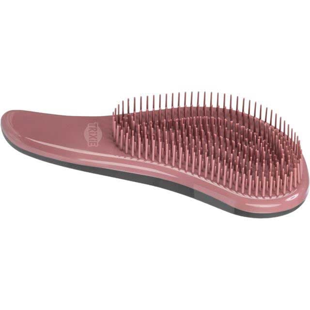 Meka četka za negu krzna psa 19cm crvena Trixie 23133