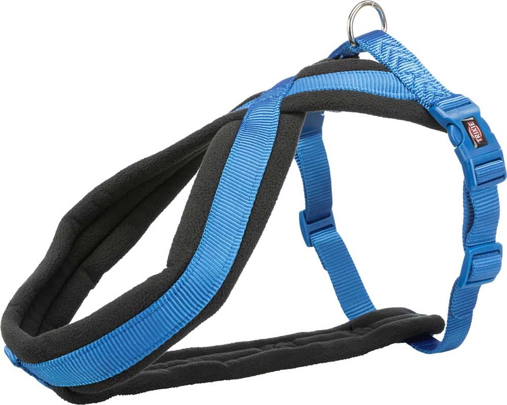 Am za pse - pojas za šetnju veličina S-M Premium Touring royal blue Trixie 203802