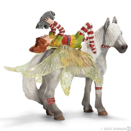Schleich Bayala - Vila Marween na konju 70427