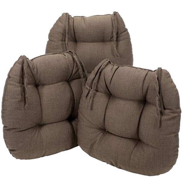 Jastuk za stolice RIA 38x38x6cm braon 4 komada