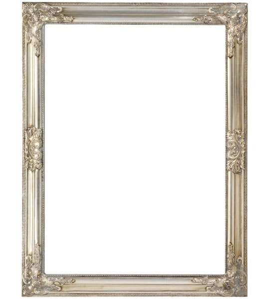 Ogledalo Crown 70×90cm srebrni ram