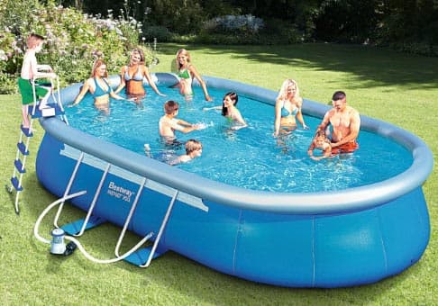 BestWay Ovalni Bazen sa Kompletnom Opremom 610 x 366 x 122 cm 56119