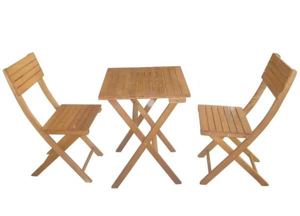 Sklopvi baštenski set - garnitura sto + dve stolice HDW091 0190421