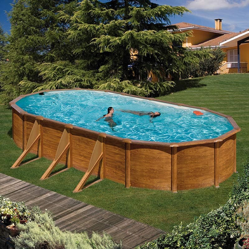 Montažni Ukopni Bazen PontAqua de Luxe 7.3 x 3.75 x 1.2 m