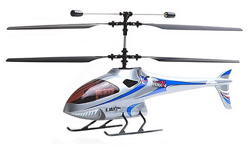 E-Sky helikopter na daljinski  LamaV4 srebrni 2.4GHZ RTF