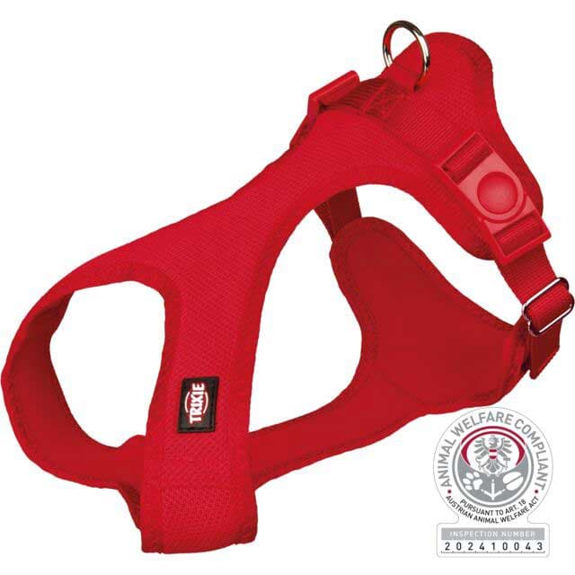 Pojas za šetnju Am za male pse veličina XXS-XS 28-40cm Comfort Soft red Trixie 16253