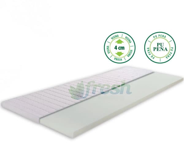 Naddušek Standard od PU pene 190x180x4