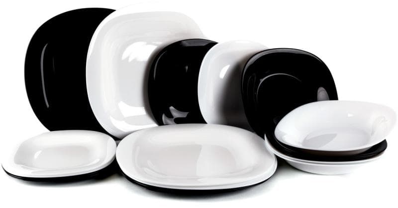 Luminarc Servis za ručavanje Carine Black&White 18 delova
