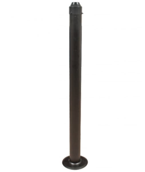 Metalni stub za kuglu za rasvetu Elmark Globe PMMA 93SP80BL
