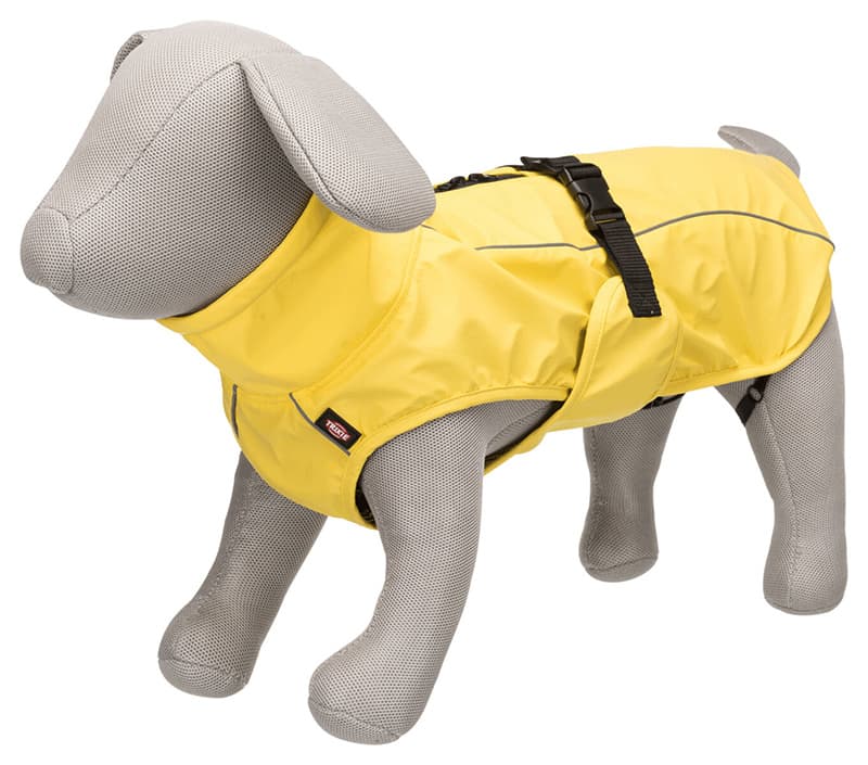 Kišni mantil za psa Vimy Yellow leđa 45cm Trixie 67974