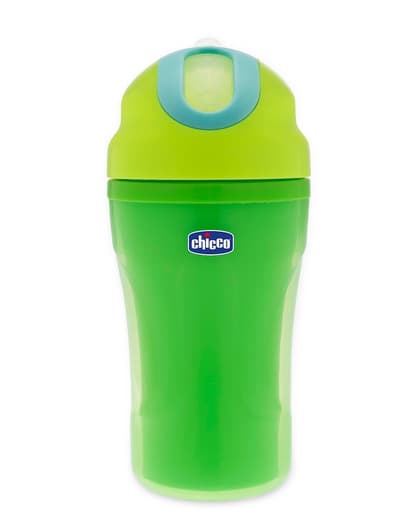 Chicco Čaša za piće sa slamčicom 18m+, zelena 00006825500000