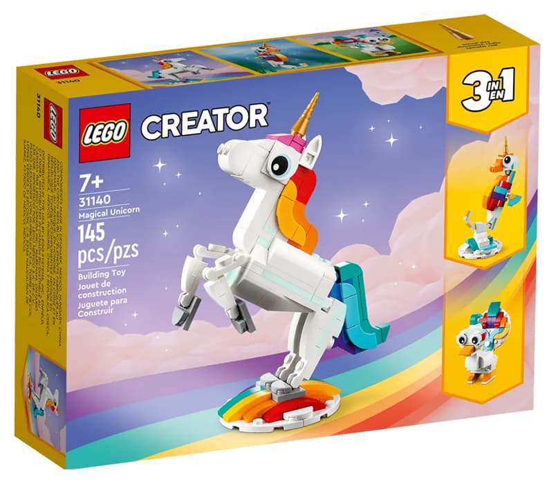 LEGO® Creator Kocke 3u1 Čarobni jednorog 31140