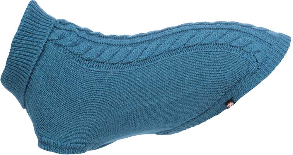 Džemper za pse Kenton blue leđa 36cm Trixie 680064
