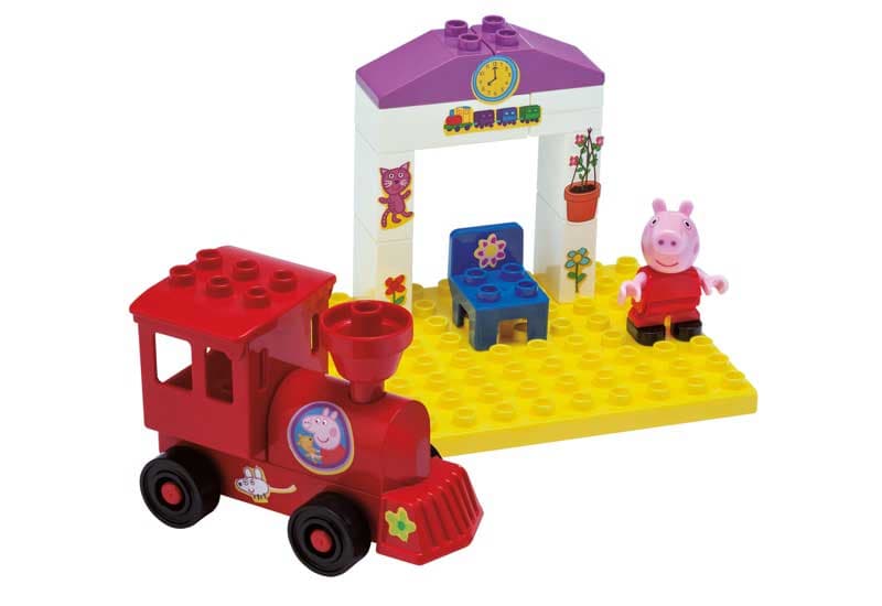 PlayBIG Kocke Pepa Prase - Železnička stanica SB57072
