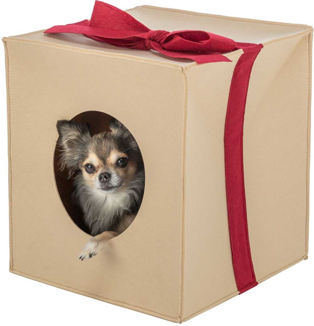 Kućica za spavanje za mačke i male pse Gift Box Trixie 92375