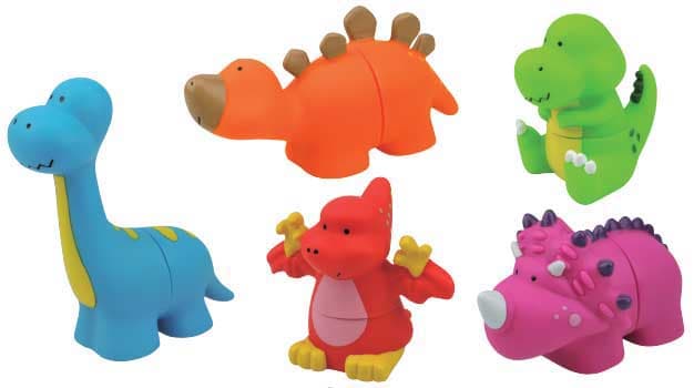 KsKids Igračka za bebe - Narandžasti Dinosaurus KA10695