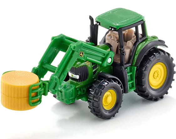 Siku John Deere Traktor sa hvataljkom za bale 1379