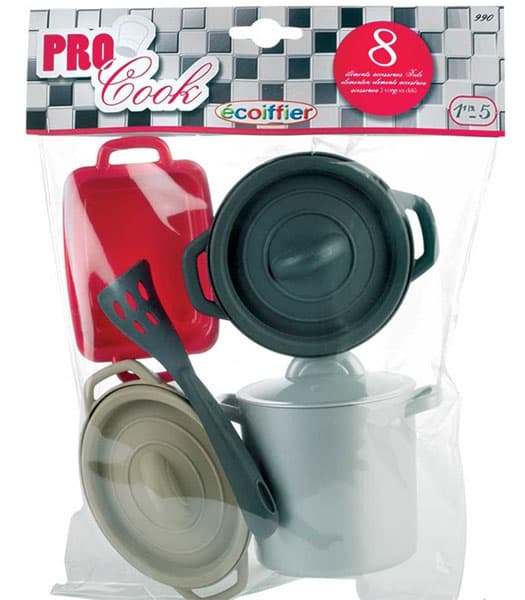 Ecoiffier set posuđa za kuhinjicu SM000990