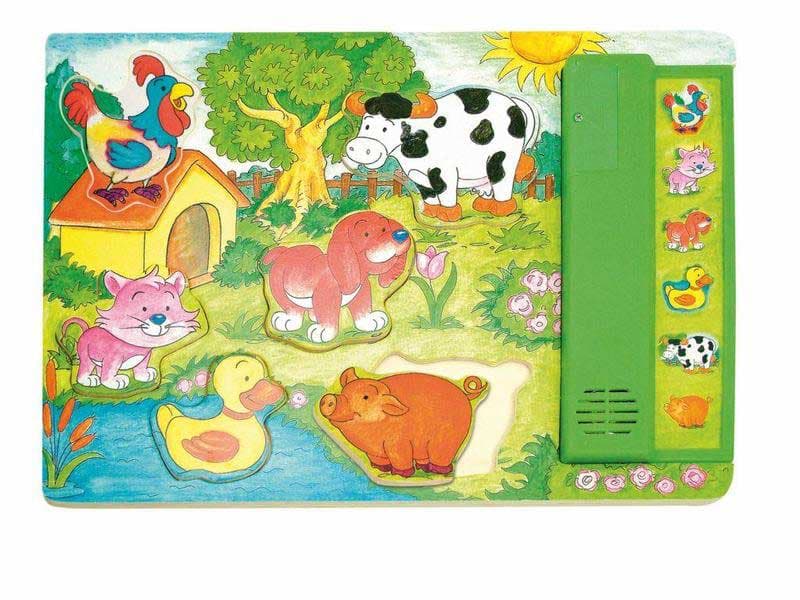 WoodyLand - Zvučna slagalica Farma 90323