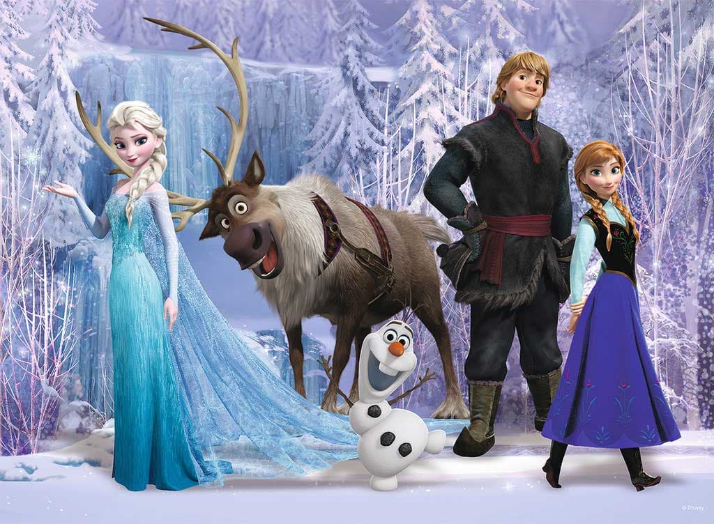 Ravensburger puzzle  Disney Frozen - Zaleđeno kraljevstvo 100 delova 01-105168