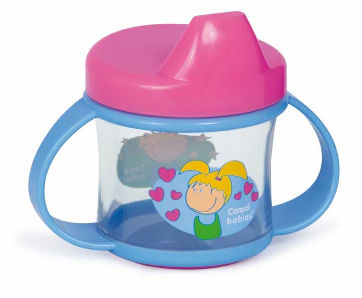 CANPOL Babies Šolja sa piskom i ručkama 200ml 12m+  2/780