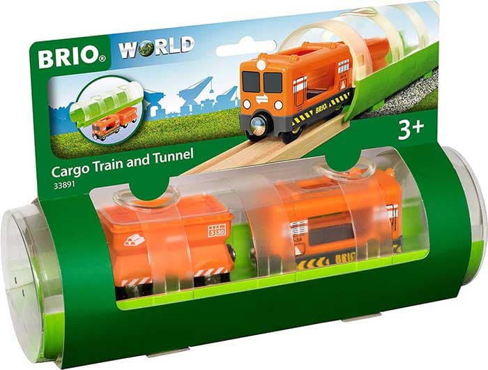 BRIO igračka Teretni voz i tunel 33891