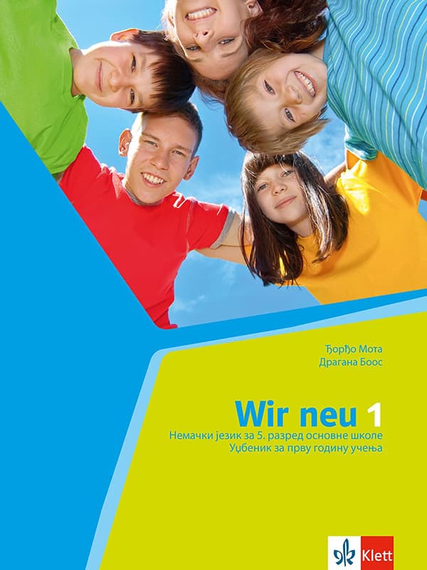 KLETT Nemački jezik 5, WIR NEU 1, udžbenik za peti razred