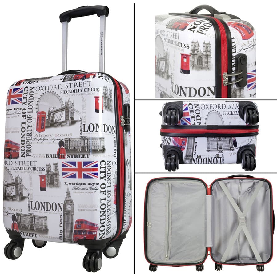 Kofer Monopol London 4 točka 77 cm