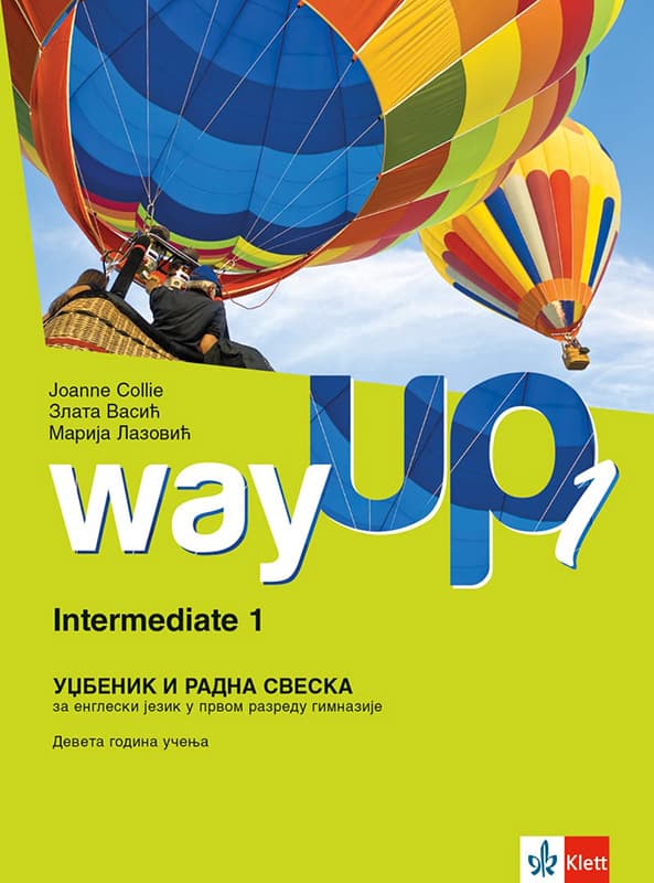 KLETT Engleski jezik 1, Way up 1, udžbenik i radna sveska za prvi razred gimnazije