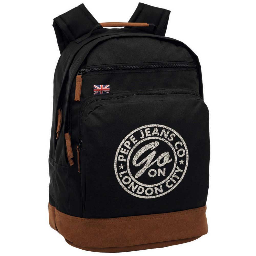 Pepe Jeans Ranac 44cm Go On Black
