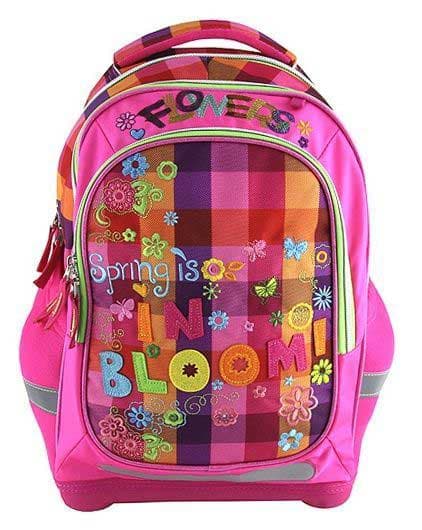 Target Anatomski školski ranac Allover Superlight Bloom 17312