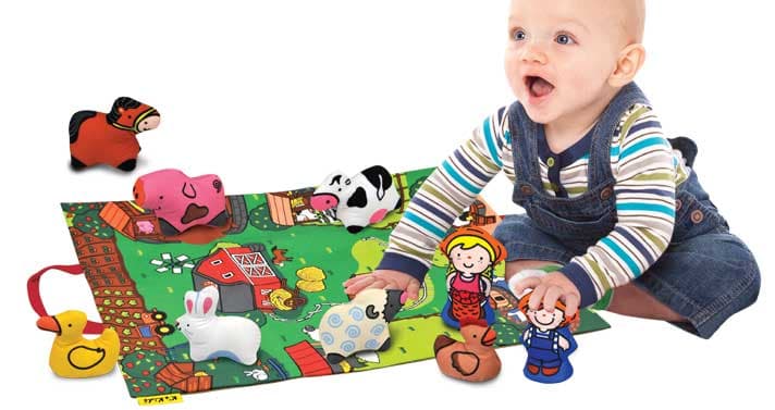 KsKids Prostirka za igru Farma