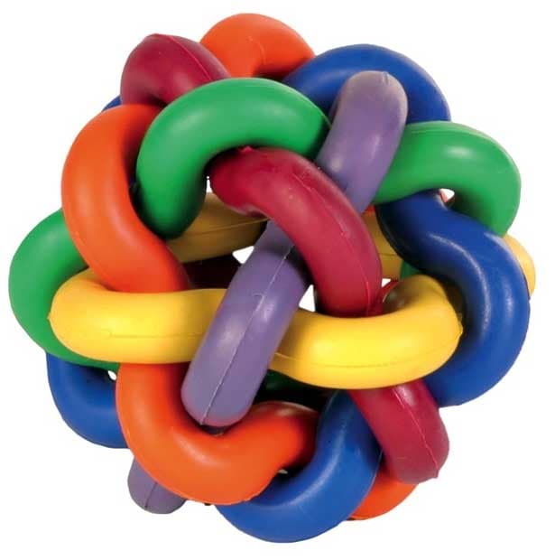 Lopta za pse u čvoru Trixie 7cm