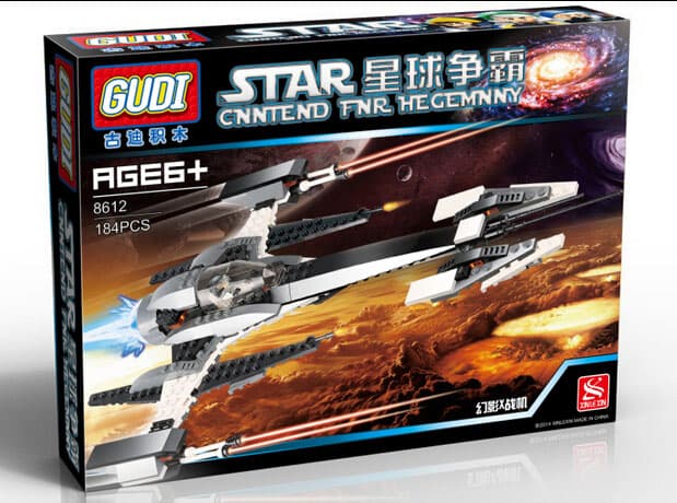 Gudi kocke Star World Svemirska letelica 8612-184