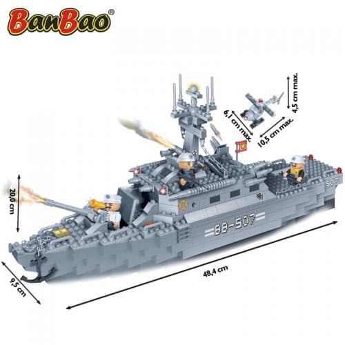 BanBao kocke Vojni brod 8415
