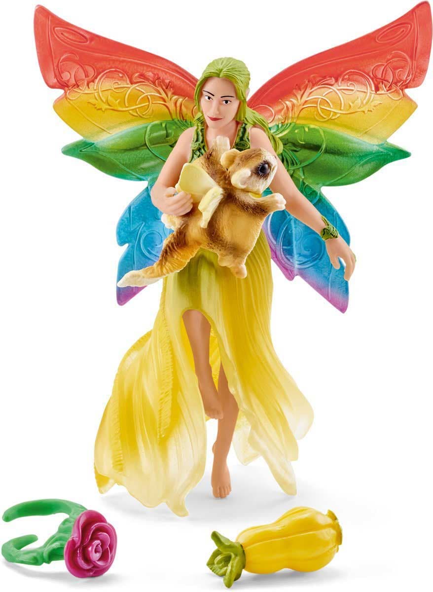 Schleich Figurice Bayala - Dugina vila Meena sa ljubimcem 41437