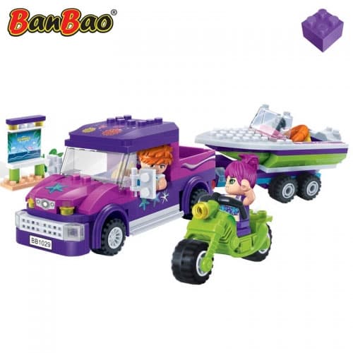BanBao Kocke Trendi auto sa čamcem 6127