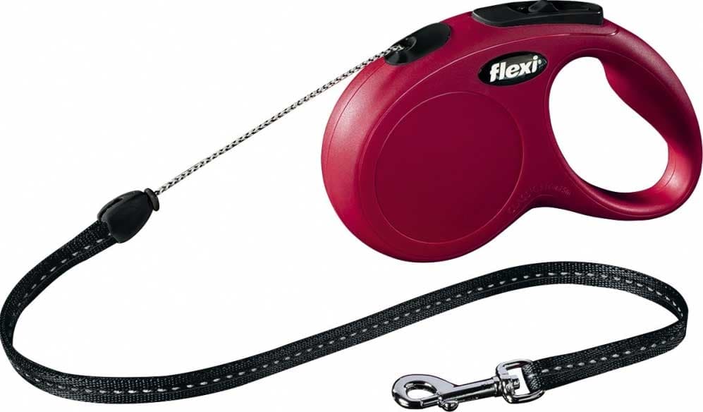 Trixie Povodac za psa M  Flexi New Classic Red 11793