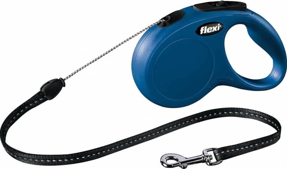 Trixie Povodac za psa M Flexi New Classic Blue 11792
