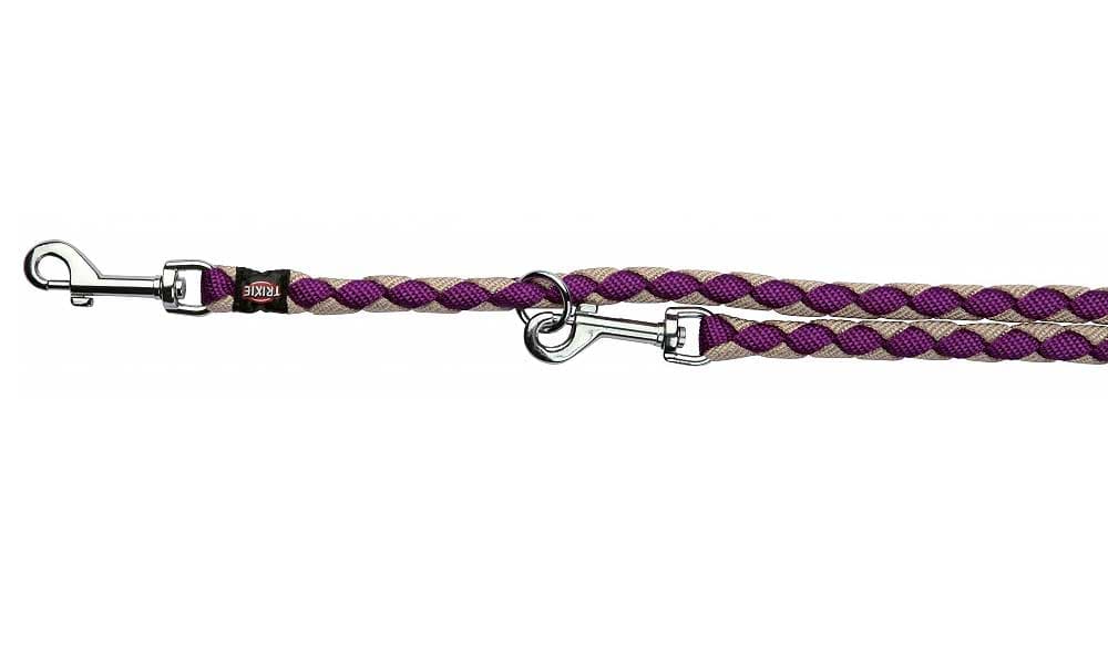 Trixie Cavo Podesivi povodac za pse S-M berry/silver 14354