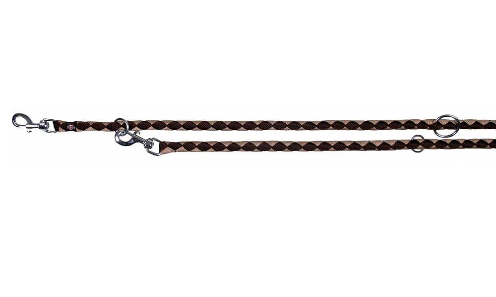 Trixie Cavo Podesivi povodac za pse S-M brown/beige 14355