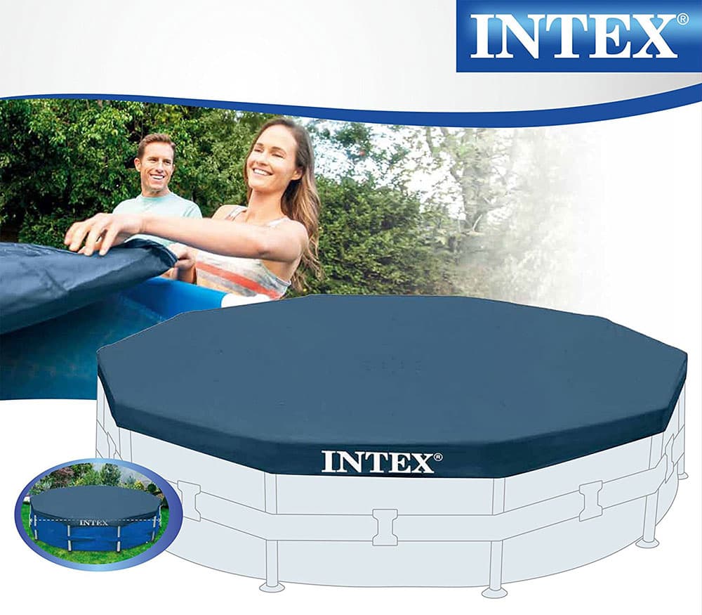 Pokrivač Za Bazene Prečnika 305 cm Sa Metalnom Konstrukcijom Intex 28030