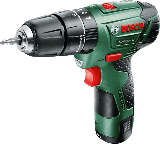 Akumulatorska dvobrzinska vibraciona bušilica Bosch EasyImpact 12 060398390D
