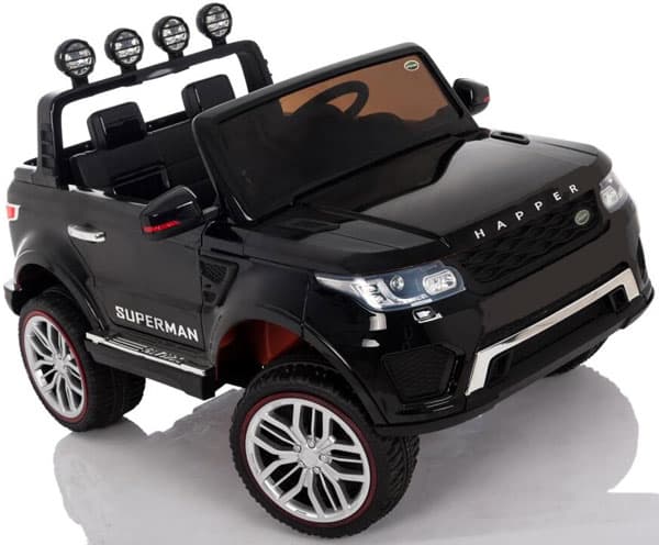 Dečiji automobil na akumulator 4x4 Dvosed LRs crni